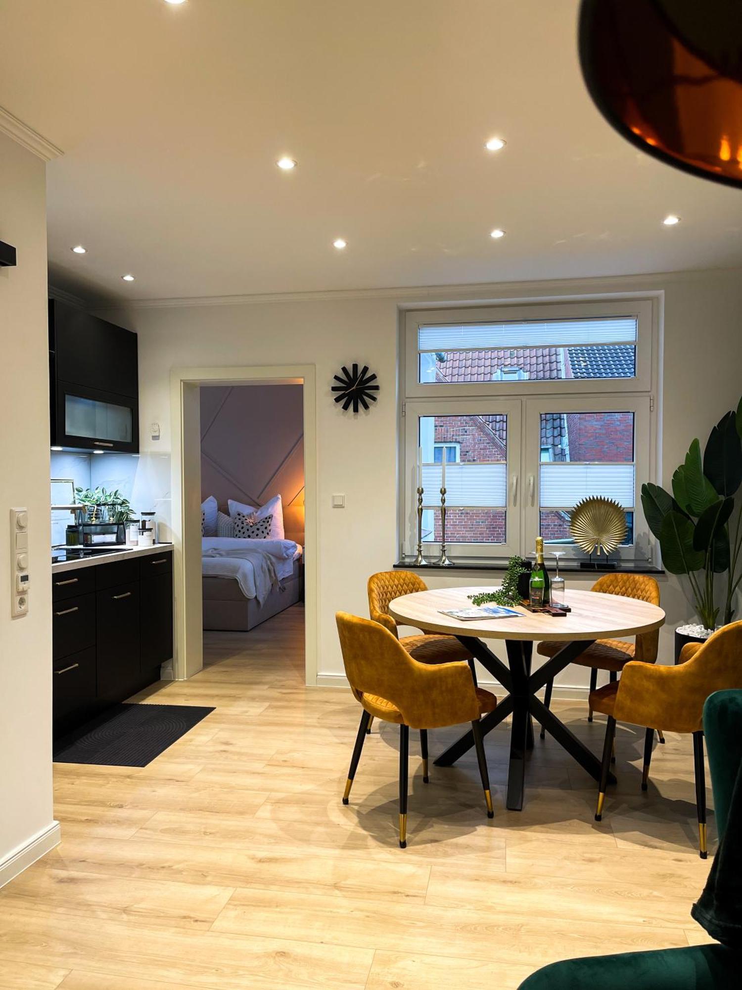 Ferienwohnung Domizil Am Delft II エムデン エクステリア 写真