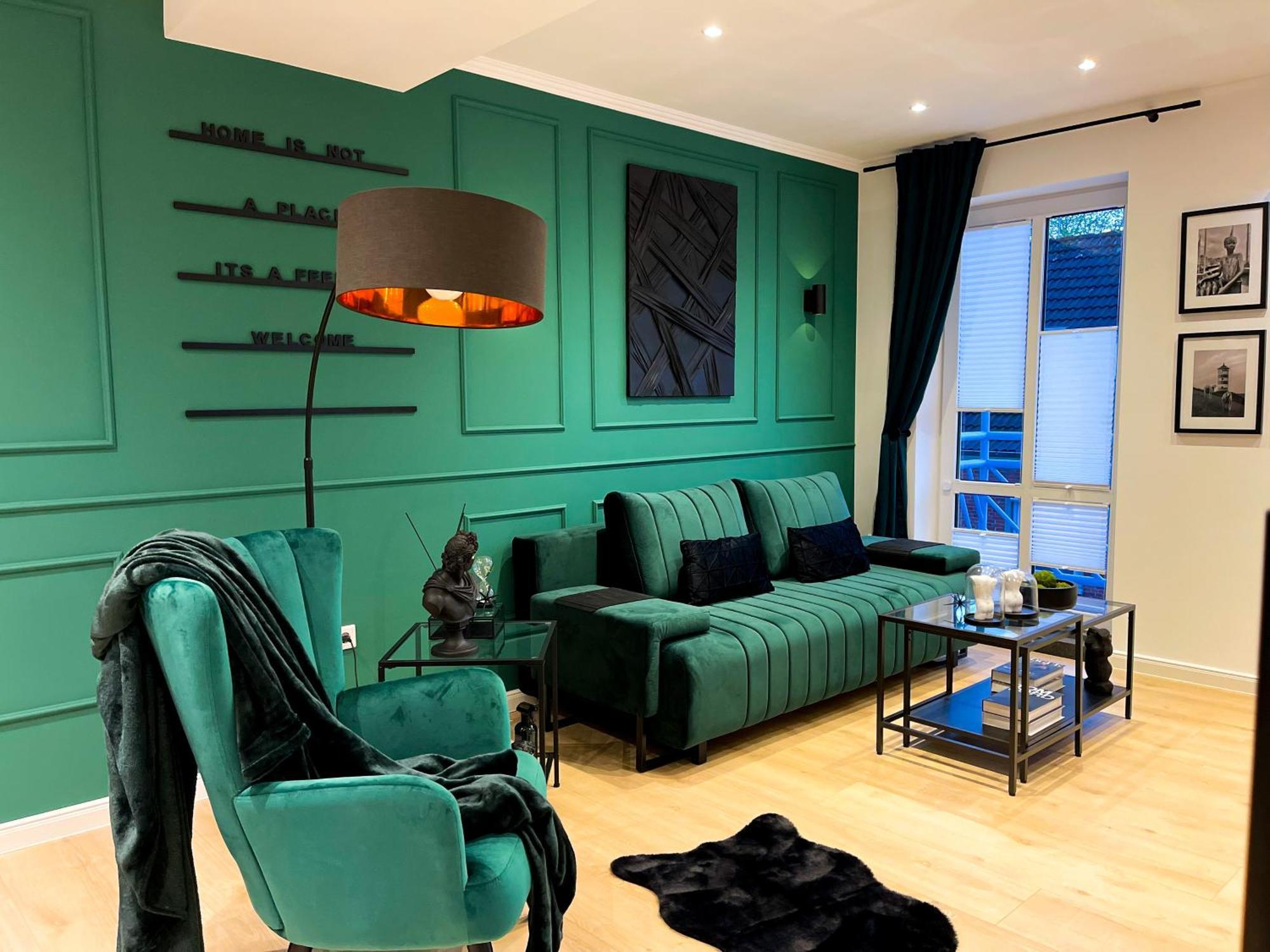 Ferienwohnung Domizil Am Delft II エムデン エクステリア 写真